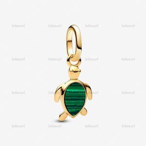 Pandora Green Turtle Mini Dangle Charm